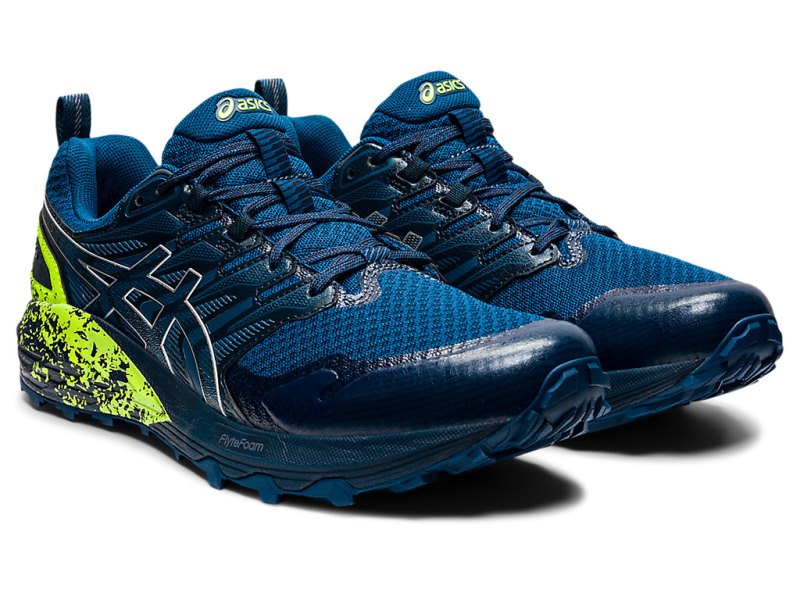 Asics Gel-trabuco Terra Tekaški Čevlji Moški Modre Srebrne | SI7462-351