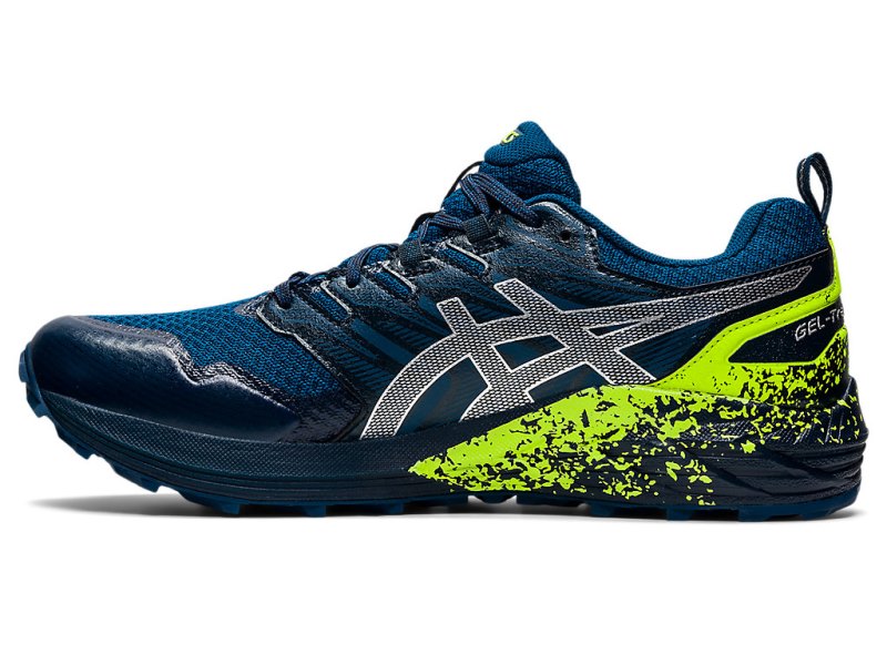 Asics Gel-trabuco Terra Tekaški Čevlji Moški Modre Srebrne | SI7462-351