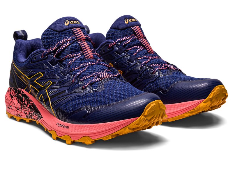 Asics Gel-trabuco Terra Tekaški Čevlji Ženske Indigo Modre Rjave | SI3223-182