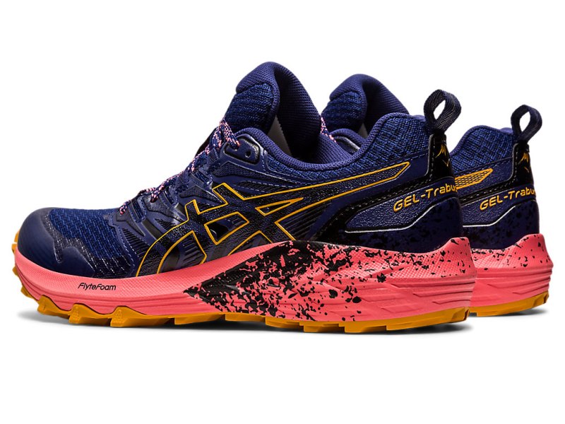 Asics Gel-trabuco Terra Tekaški Čevlji Ženske Indigo Modre Rjave | SI3223-182