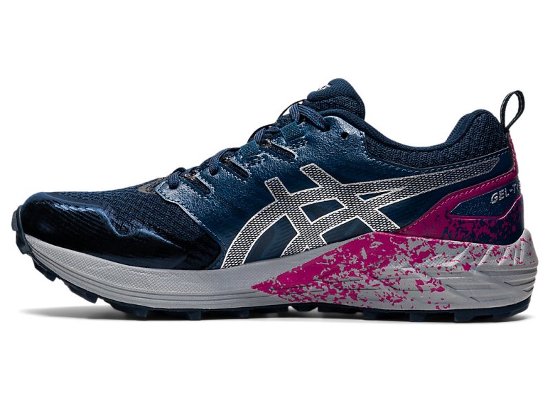 Asics Gel-trabuco Terra Tekaški Čevlji Ženske Modre Srebrne | SI8431-303