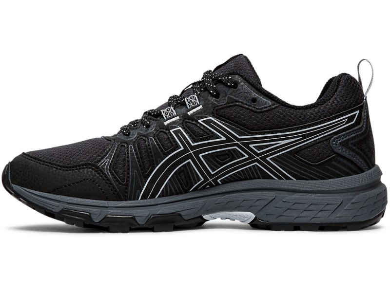 Asics Gel-ventuRE 7 (D) Tekaški Čevlji Ženske Črne Sive | SI9378-657