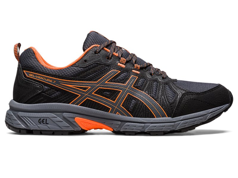 Asics Gel-ventuRE 7 Tekaški Čevlji Moški Temno Sive Oranžne | SI4165-424