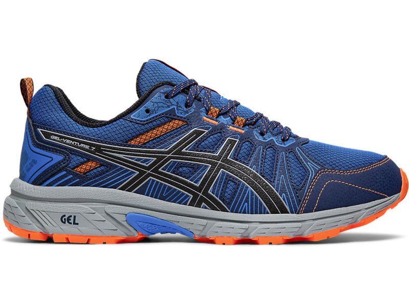 Asics Gel-ventuRE 7 Tekaški Čevlji Moški Modre Sive | SI4984-725