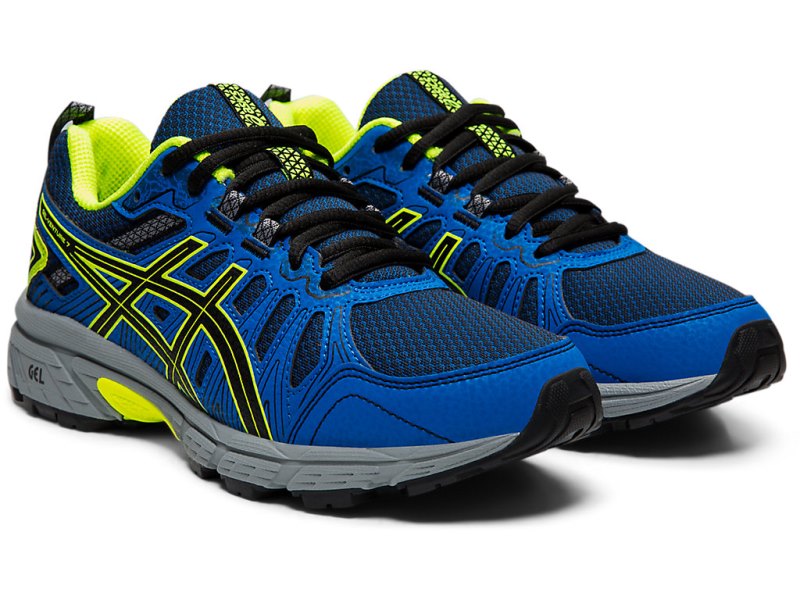 Asics Gel-ventuRE 7 Tekaški Čevlji Otroški Črne Rumene | SI1017-694