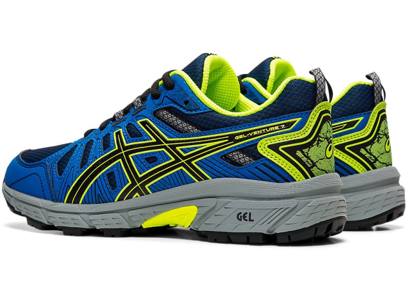 Asics Gel-ventuRE 7 Tekaški Čevlji Otroški Črne Rumene | SI1017-694