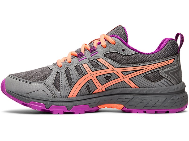 Asics Gel-ventuRE 7 Tekaški Čevlji Otroški Sive Črne | SI3573-778