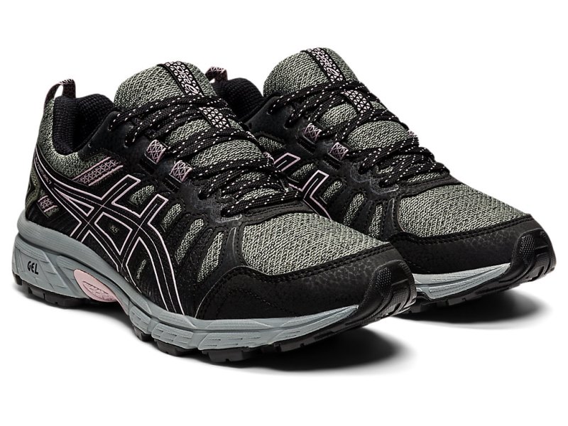 Asics Gel-ventuRE 7 Tekaški Čevlji Ženske Zelene Roza | SI2196-248