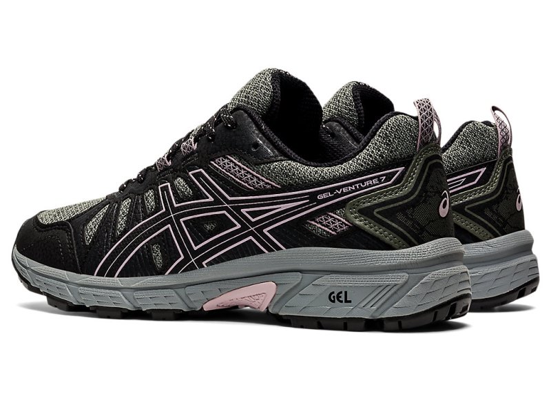 Asics Gel-ventuRE 7 Tekaški Čevlji Ženske Zelene Roza | SI2196-248