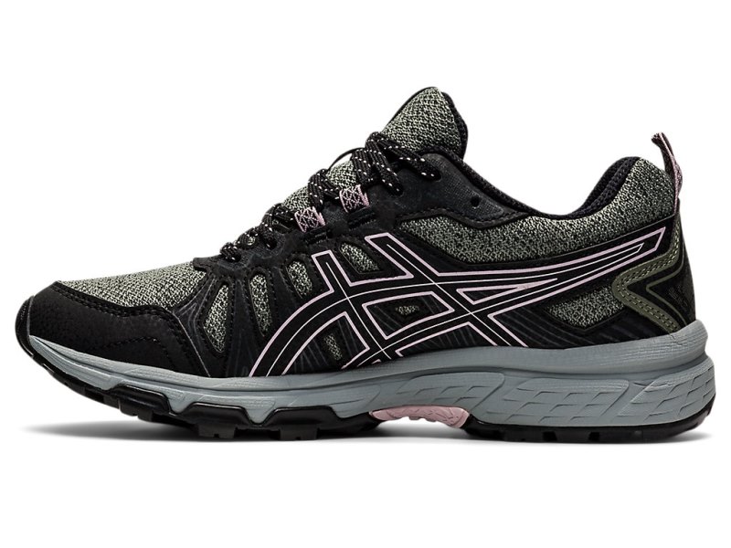 Asics Gel-ventuRE 7 Tekaški Čevlji Ženske Zelene Roza | SI2196-248