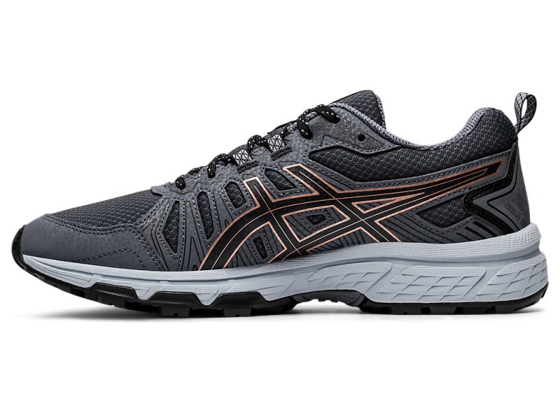 Asics Gel-ventuRE 7 Tekaški Čevlji Ženske Temno Sive Roza Zlate | SI7273-354