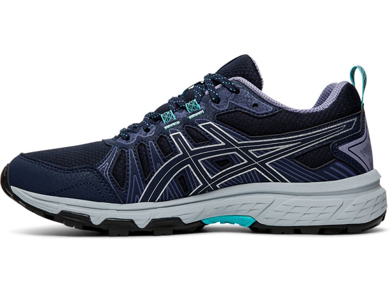 Asics Gel-ventuRE 7 Tekaški Čevlji Ženske Črne Srebrne | SI8442-321