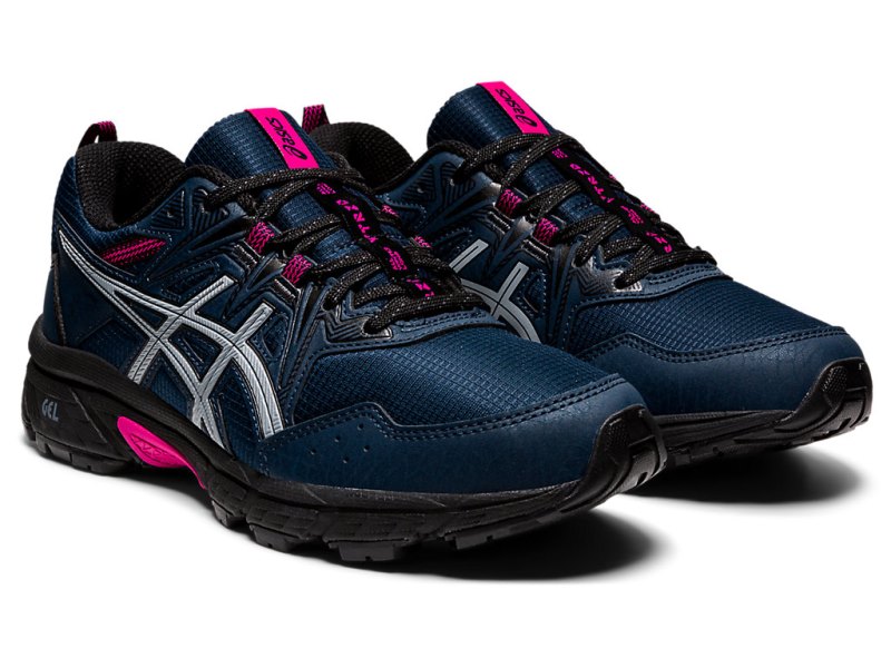 Asics Gel-ventuRE 8 Awl Tekaški Čevlji Ženske Modre Roza | SI9003-143