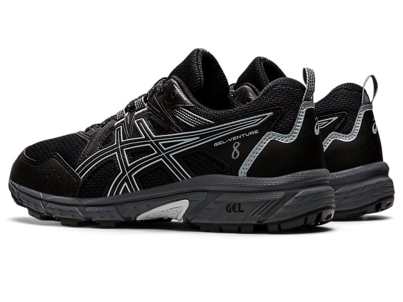 Asics Gel-ventuRE 8 (D) Tekaški Čevlji Moški Črne Sive | SI1723-162