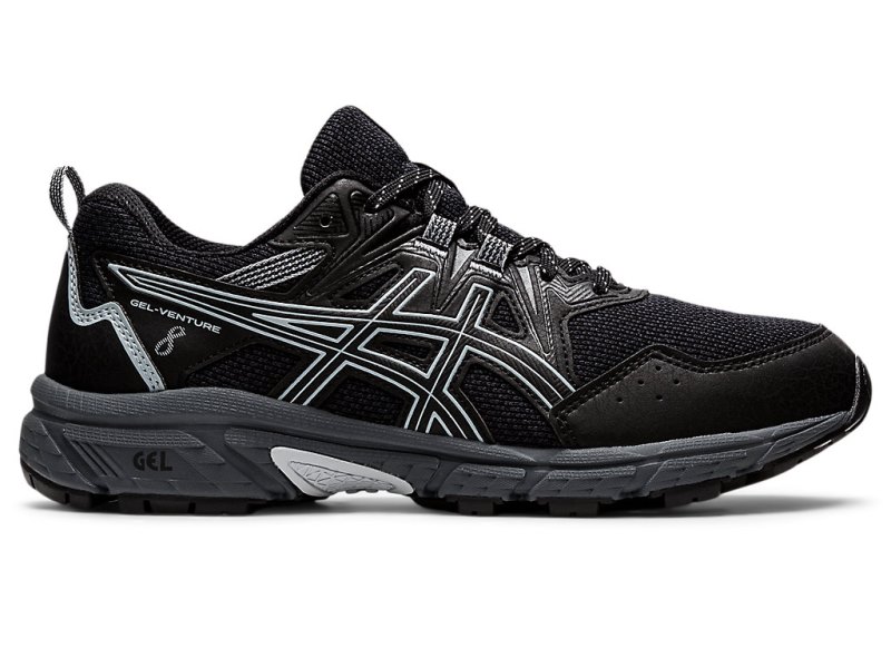 Asics Gel-ventuRE 8 (D) Tekaški Čevlji Moški Črne Sive | SI1723-162