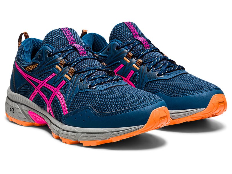 Asics Gel-ventuRE 8 (D) Tekaški Čevlji Ženske Modre Roza | SI5983-894