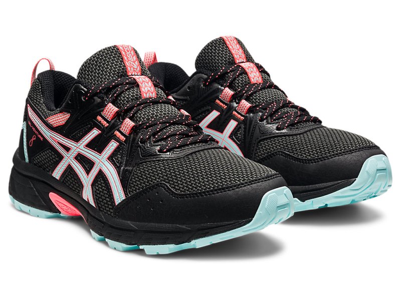 Asics Gel-ventuRE 8 (D) Tekaški Čevlji Ženske Črne Modre | SI8082-400