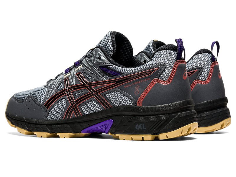 Asics Gel-ventuRE 8 (D) Tekaški Čevlji Ženske Sive Rdeče Temno Rdeče | SI9315-856