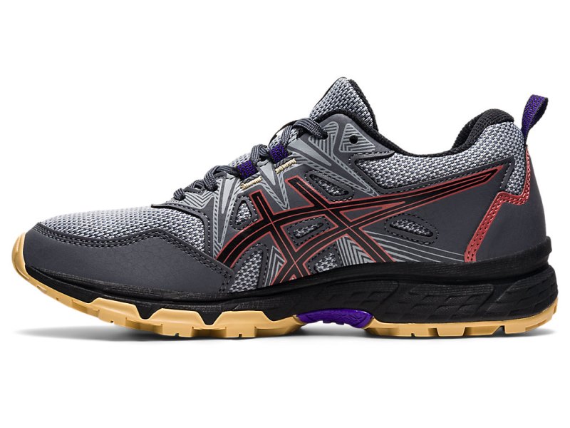 Asics Gel-ventuRE 8 (D) Tekaški Čevlji Ženske Sive Rdeče Temno Rdeče | SI9315-856