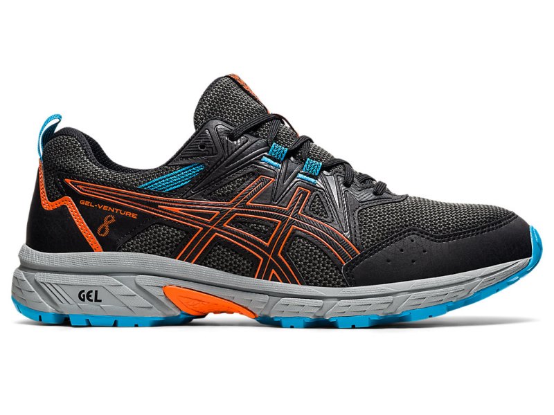 Asics Gel-ventuRE 8 Tekaški Čevlji Moški Črne Zlate Oranžne | SI7365-107