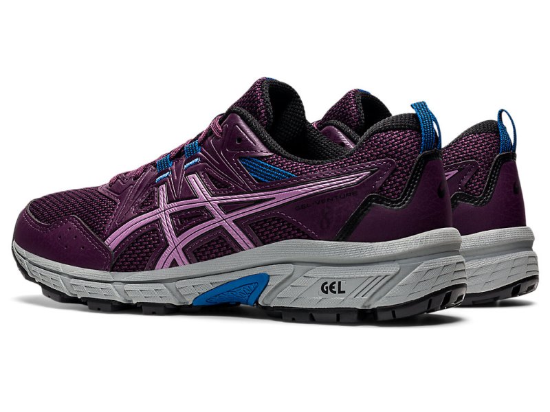 Asics Gel-ventuRE 8 Tekaški Čevlji Ženske Temno Vijolične Črne | SI1634-986