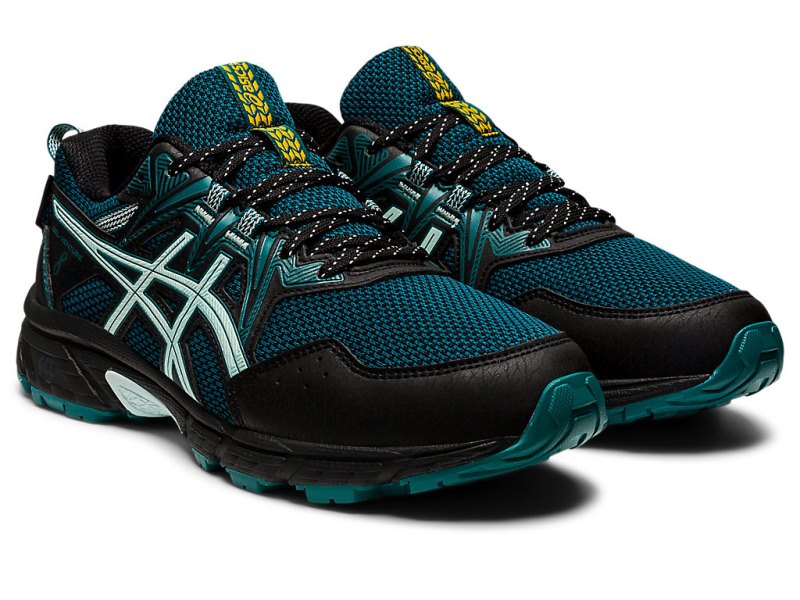 Asics Gel-ventuRE 8 Tekaški Čevlji Ženske Črne Svetlo Modre | SI7460-779