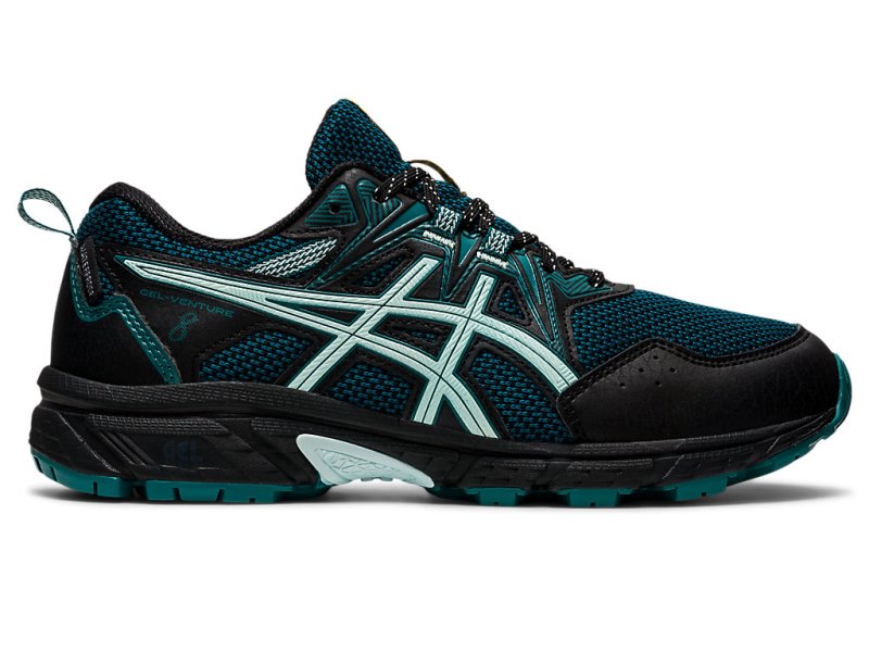 Asics Gel-ventuRE 8 Tekaški Čevlji Ženske Črne Svetlo Modre | SI7460-779