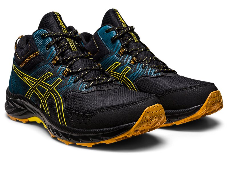 Asics Gel-ventuRE 9 MT Tekaški Čevlji Moški Črne Zlate Rumene | SI2279-292