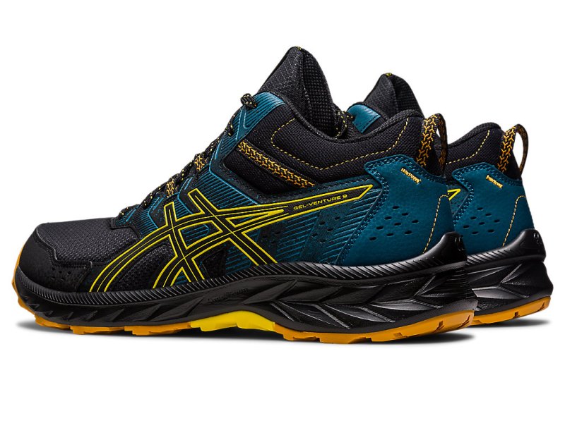 Asics Gel-ventuRE 9 MT Tekaški Čevlji Moški Črne Zlate Rumene | SI2279-292