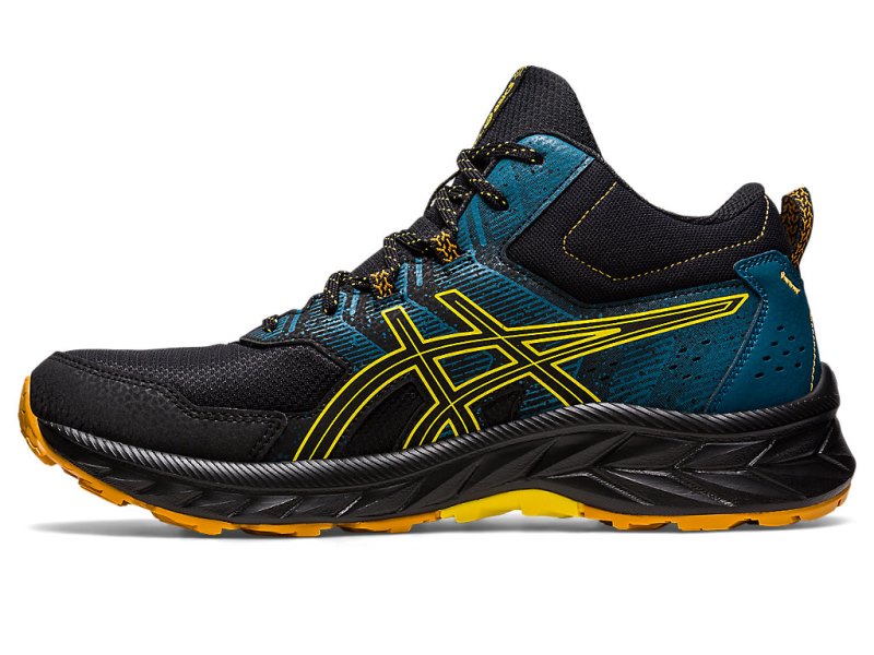 Asics Gel-ventuRE 9 MT Tekaški Čevlji Moški Črne Zlate Rumene | SI2279-292