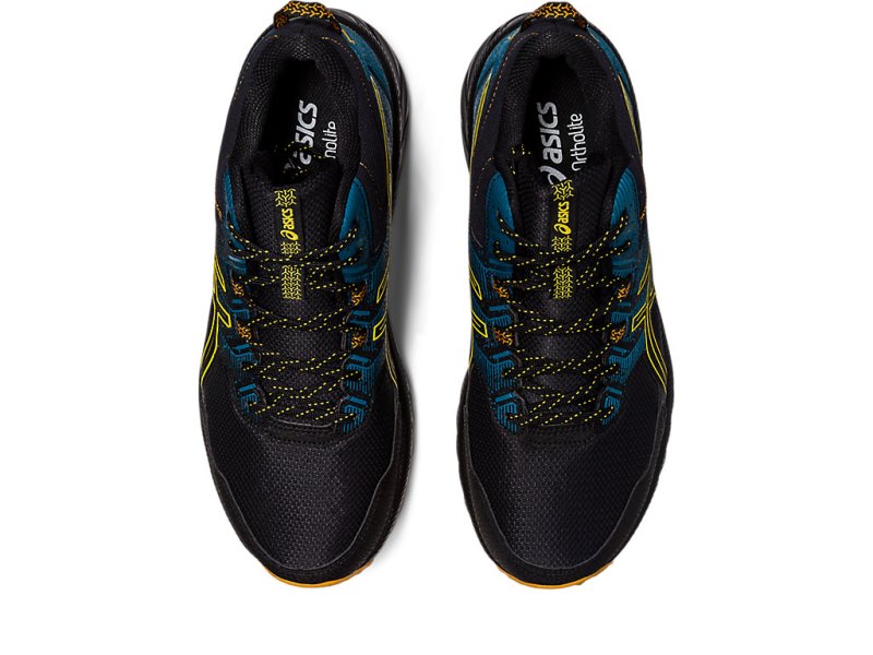 Asics Gel-ventuRE 9 MT Tekaški Čevlji Moški Črne Zlate Rumene | SI2279-292