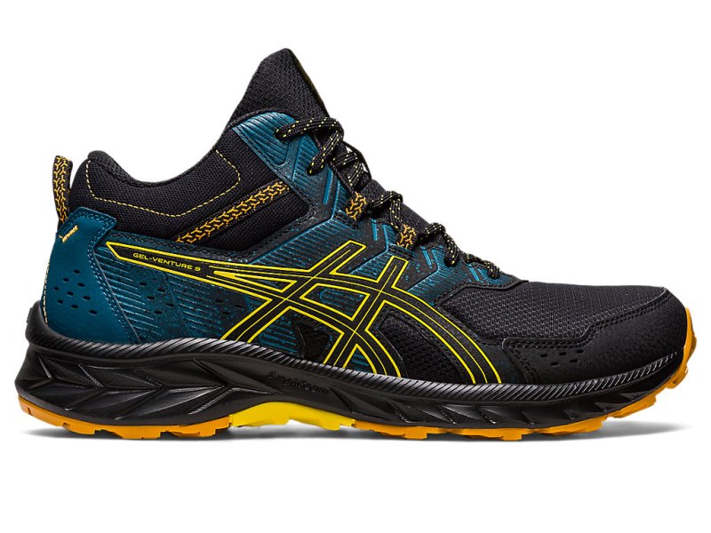 Asics Gel-ventuRE 9 MT Tekaški Čevlji Moški Črne Zlate Rumene | SI2279-292