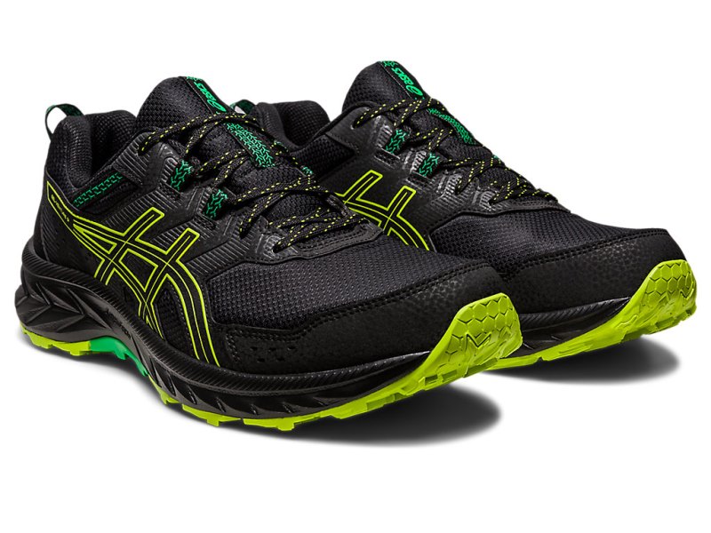 Asics Gel-ventuRE 9 Tekaški Čevlji Moški Črne Svetlo Zelene | SI0731-056