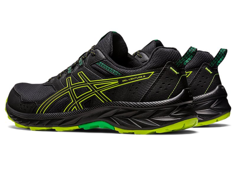 Asics Gel-ventuRE 9 Tekaški Čevlji Moški Črne Svetlo Zelene | SI0731-056