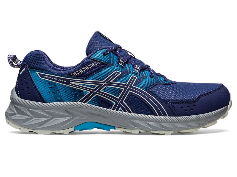 Asics Gel-ventuRE 9 Tekaški Čevlji Moški Indigo Modre Svetlo Olivno Zelene | SI5290-074