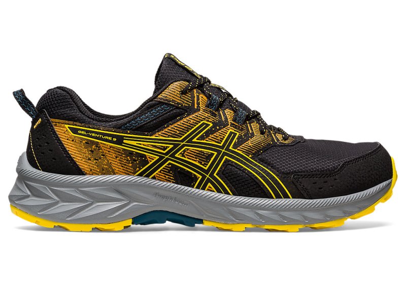 Asics Gel-ventuRE 9 Tekaški Čevlji Moški Črne Zlate Rumene | SI7417-481