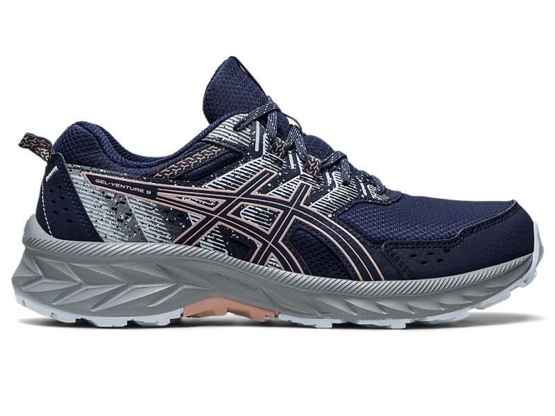 Asics Gel-ventuRE 9 Tekaški Čevlji Ženske Črne Svetlo Koralne | SI2362-229