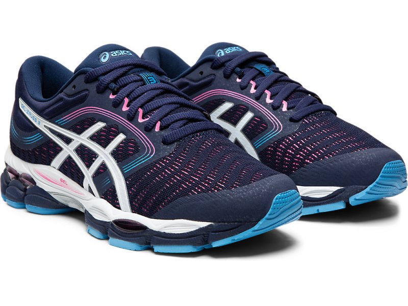 Asics Gel-ziruss 3 Tekaški Čevlji Ženske Temno Modre Bele | SI0326-207