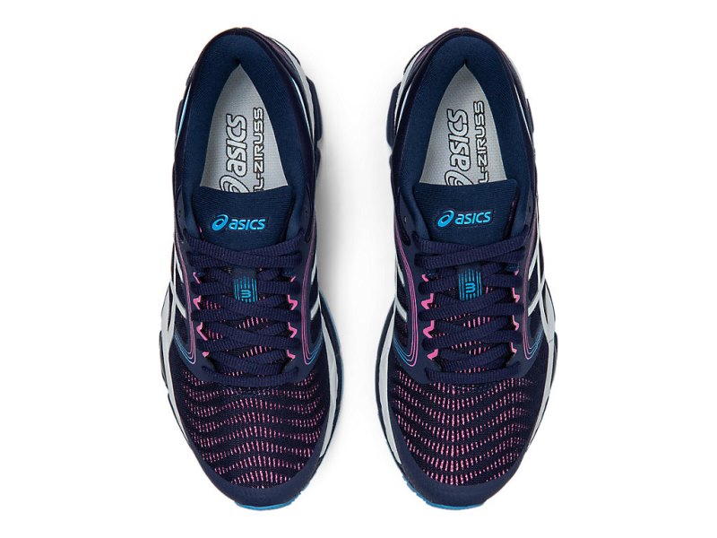 Asics Gel-ziruss 3 Tekaški Čevlji Ženske Temno Modre Bele | SI0326-207