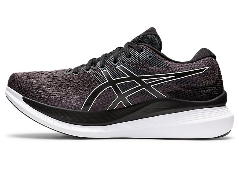 Asics Glideride 3 Tekaški Čevlji Moški Črne Bele | SI3012-627