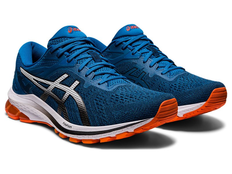 Asics Gt-1000 10 (4E) Tekaški Čevlji Moški Modre Črne | SI0041-872