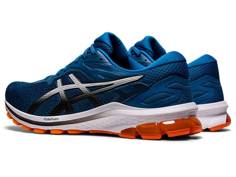 Asics Gt-1000 10 (4E) Tekaški Čevlji Moški Modre Črne | SI0041-872