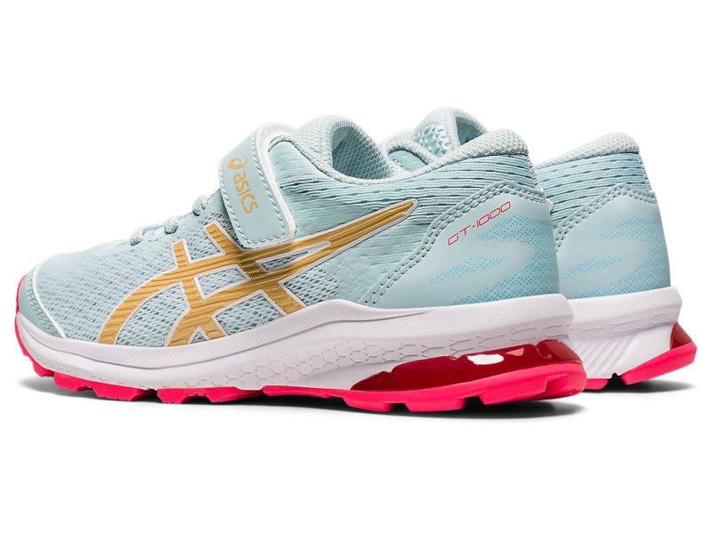 Asics Gt-1000 10 Tekaški Čevlji Otroški Svetlo Turkizna Rumene | SI4176-329