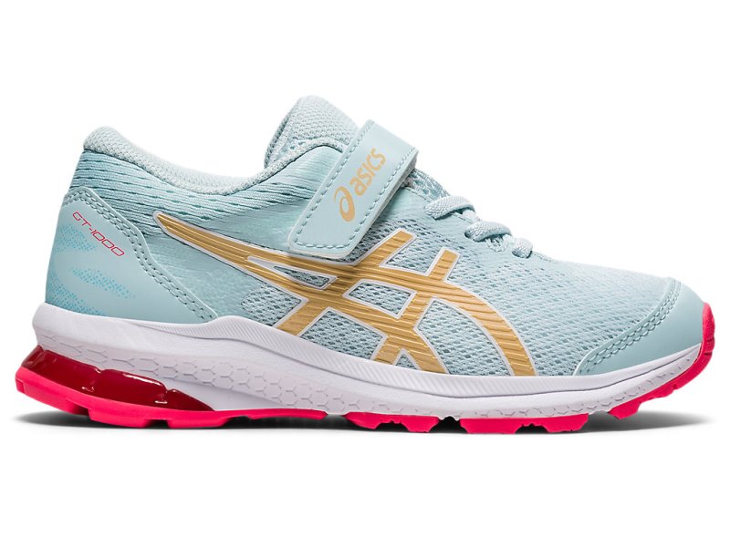 Asics Gt-1000 10 Tekaški Čevlji Otroški Svetlo Turkizna Rumene | SI4176-329