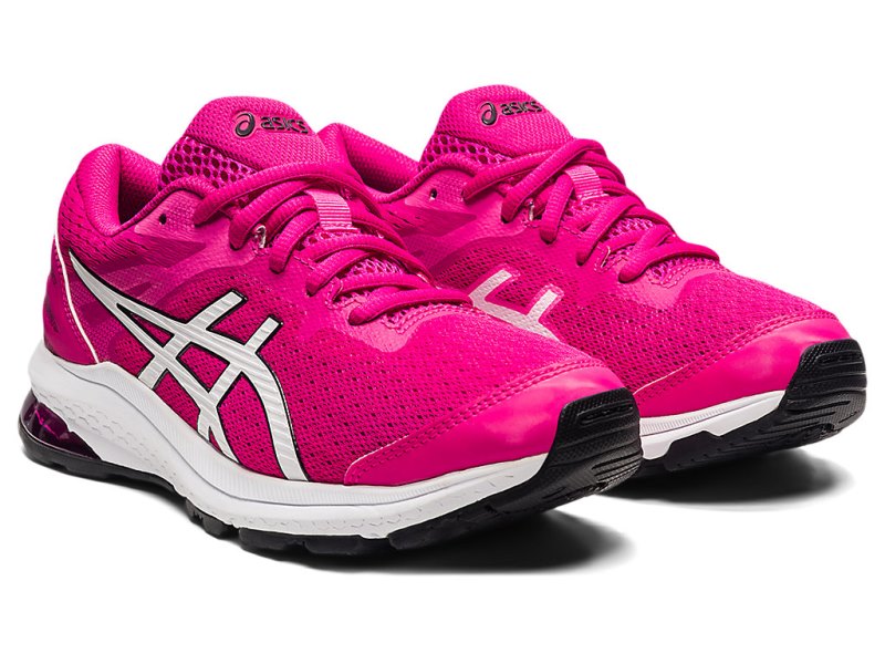 Asics Gt-1000 10 Tekaški Čevlji Otroški Roza Bele | SI9606-088