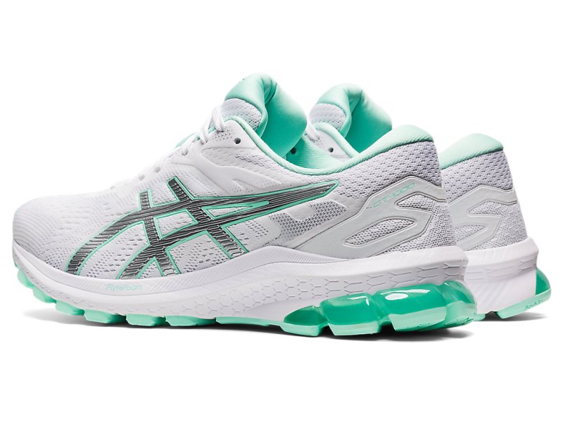 Asics Gt-1000 10 Tekaški Čevlji Ženske Bele Srebrne | SI0179-644