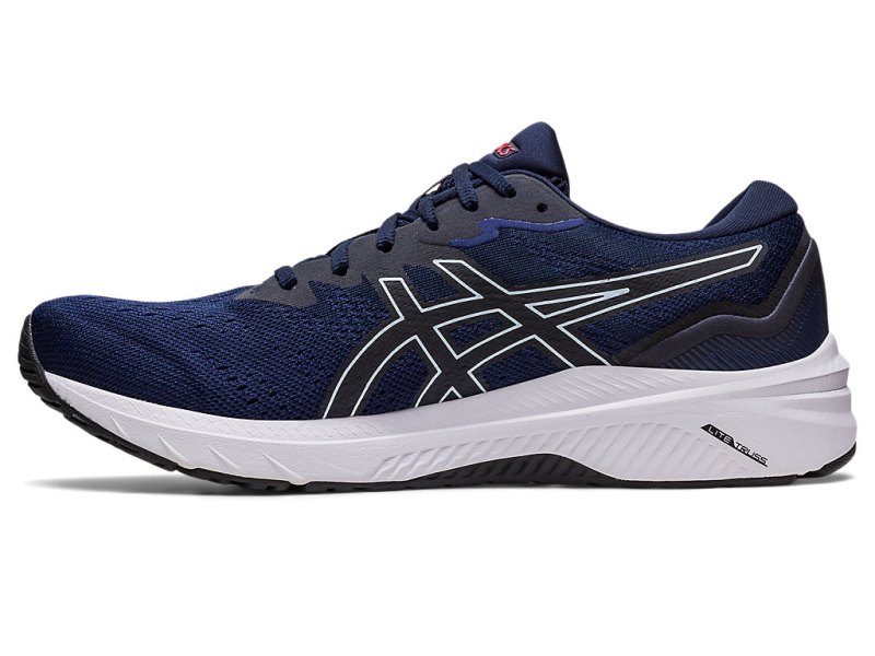 Asics Gt-1000 11 (2E) Tekaški Čevlji Moški Indigo Modre Črne | SI1699-426