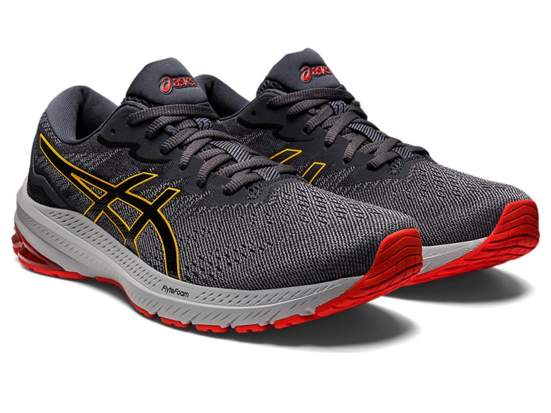 Asics Gt-1000 11 (2E) Tekaški Čevlji Moški Sive Črne | SI9721-643