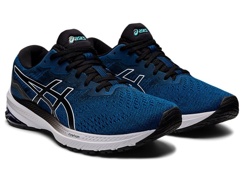 Asics Gt-1000 11 (4E) Tekaški Čevlji Moški Modre Črne | SI4193-811