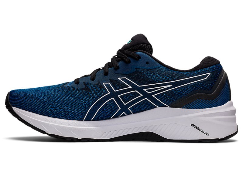 Asics Gt-1000 11 (4E) Tekaški Čevlji Moški Modre Črne | SI4193-811